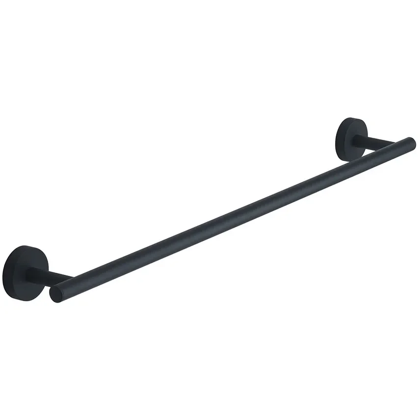 Origins Living Eros 600mm Black Towel Rail
