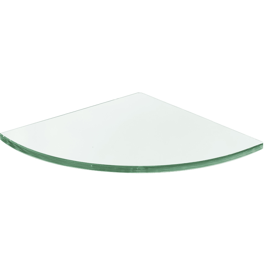 Origins Living Pier Corner Glass Shelf