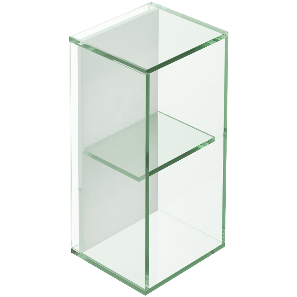 Origins Living Pier Glass 2 Box Rectangular Bathroom Shelf