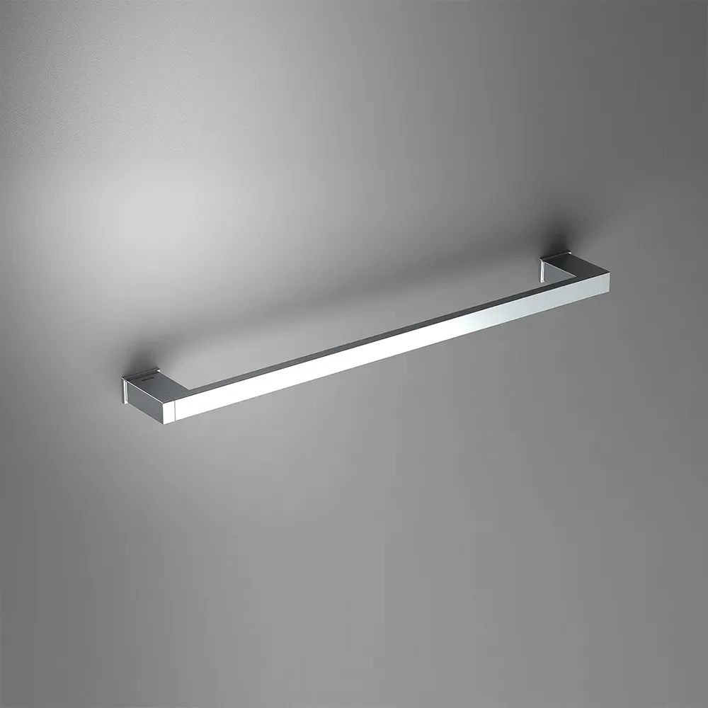 Origins Living S Cube Chrome 500mm Towel Rail
