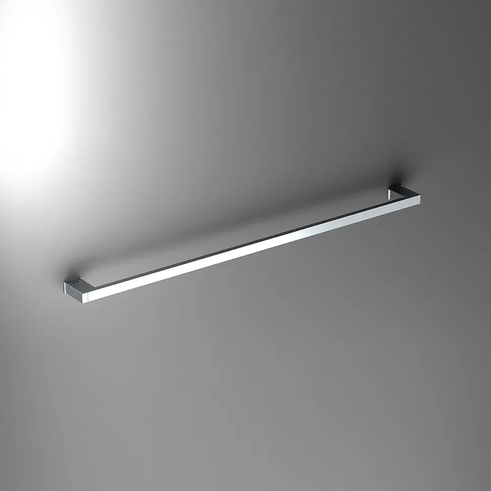 Origins Living S Cube Chrome 800mm Towel Rail