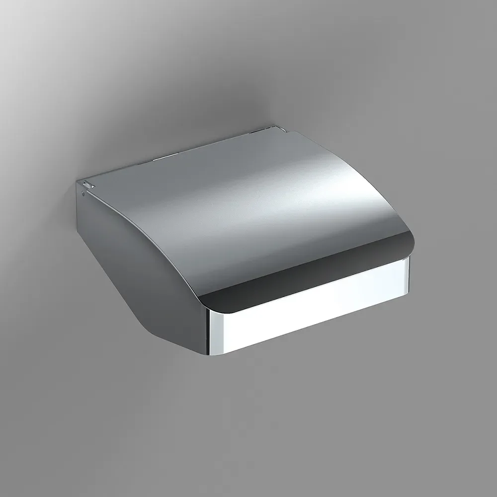 Origins Living S Cube Toilet Roll Holder with Cover
