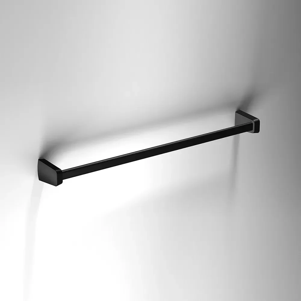 Origins Living S6 Matt Black 560mm Towel Rail