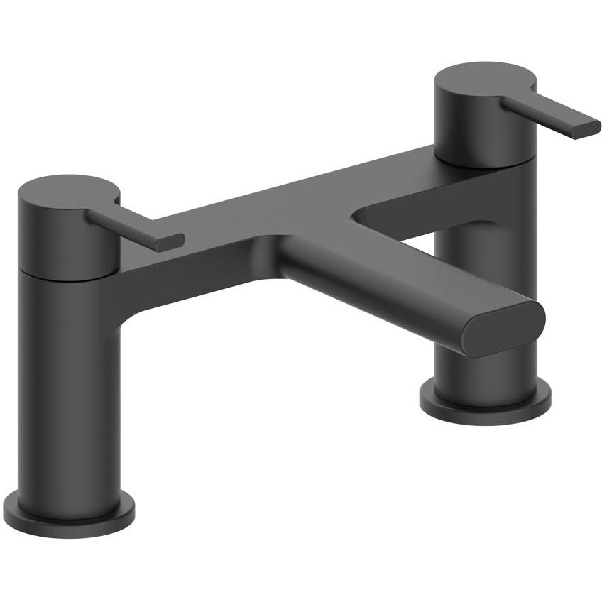 Orpington Bath Filler - Matt Black