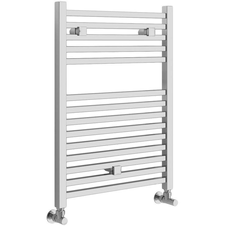 Overberg Square Ladder Radiator 500 x 690 x 30mm - Chrome