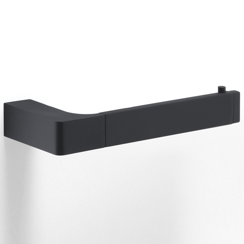 Origins Living Pirenei Matt Black Roll Holder