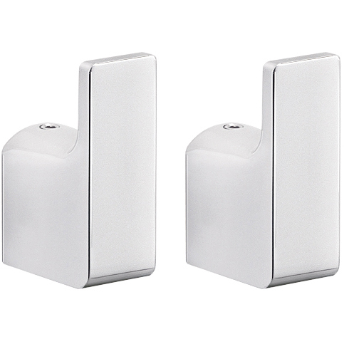 Origins Living Pirenei Chrome Robe Hooks