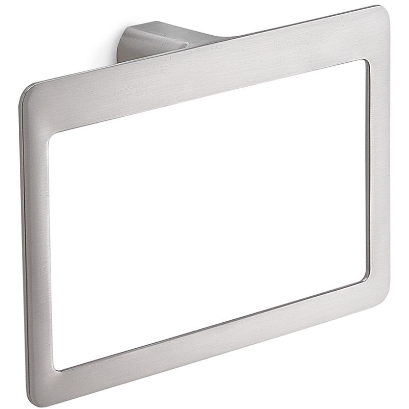Origins Living Pirenei Brushed Nickel Towel Ring