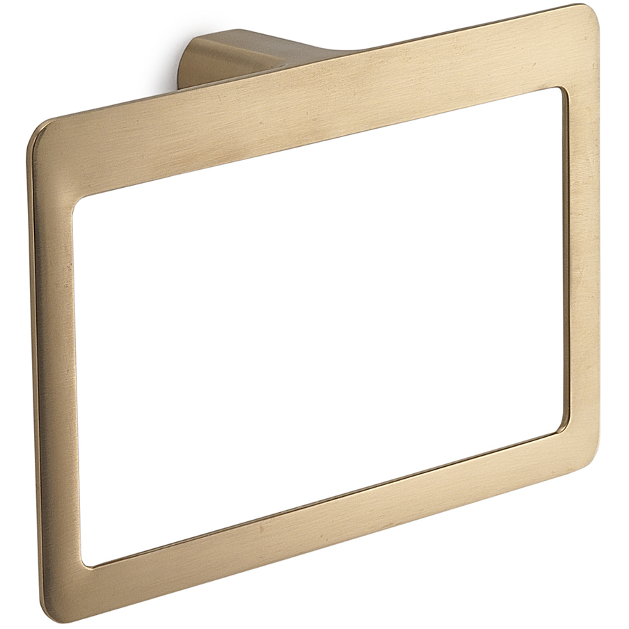 Origins Living Pirenei Brushed Gold Towel Ring