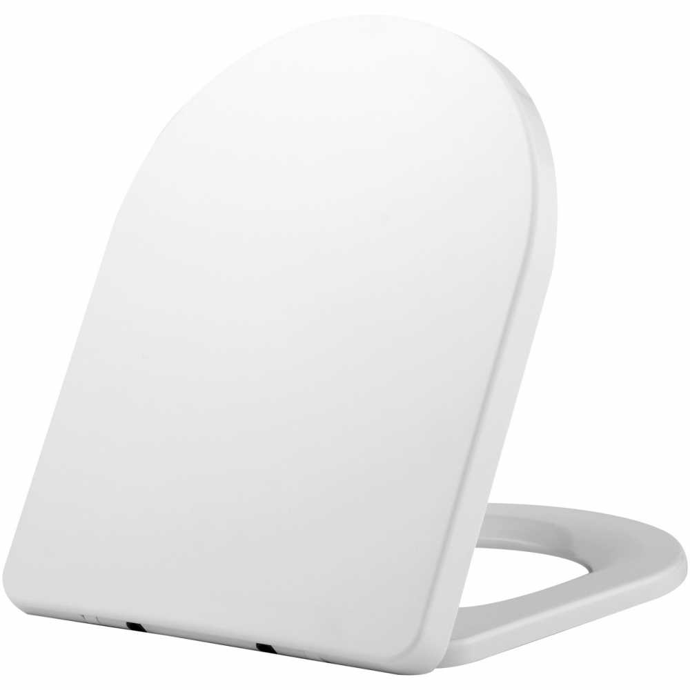 PP D TwentyONE White Soft Close Toilet Seat - Euroshowers