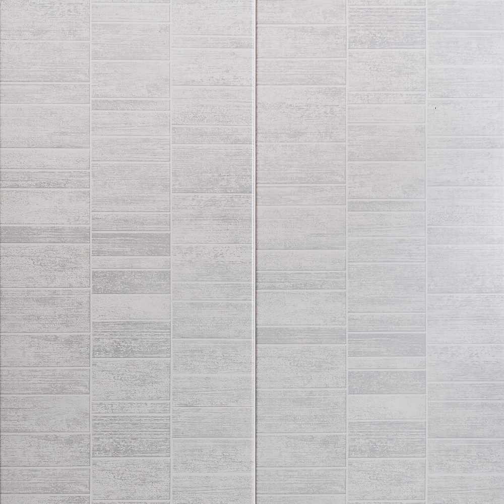 ProPlas Tile 400 - Smoked Grey Small Tile - Satin - PVC Tile Effect Panels - 5 pack