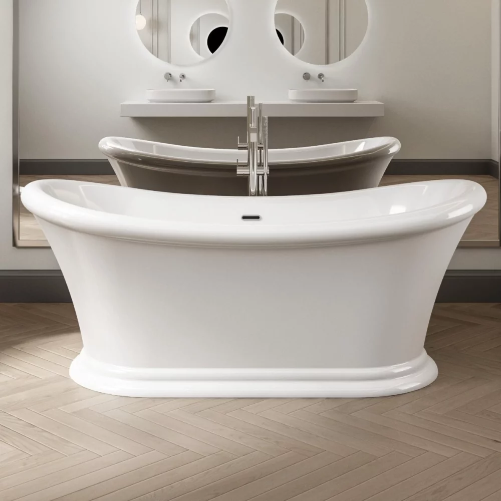 Charlotte Edwards Purley 1700x740mm Traditional Freestanding Bath