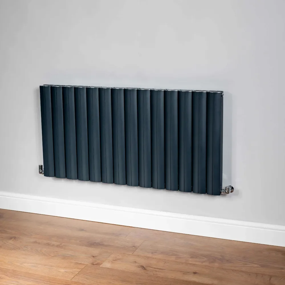 DQ Pica 600 x 420mm Anthracite Horizontal Radiator
