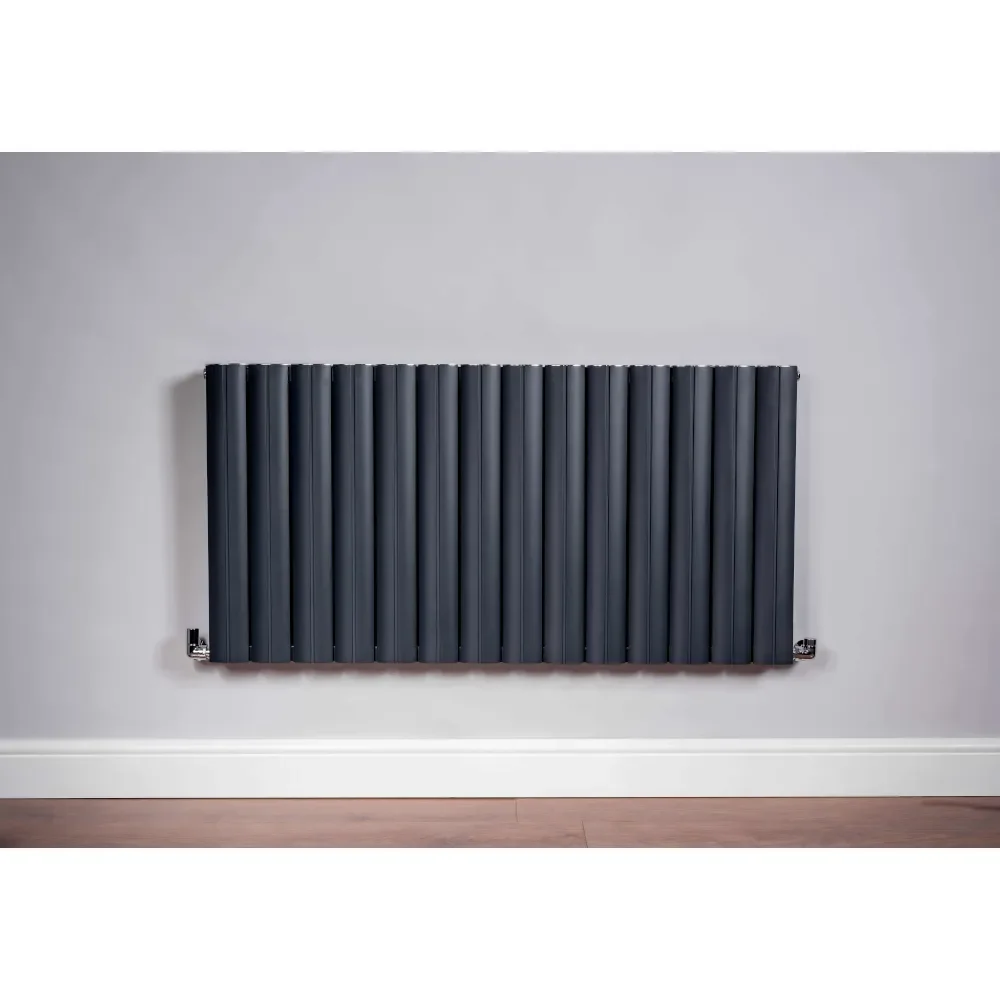 DQ Pica 600 x 590mm Anthracite Horizontal Radiator