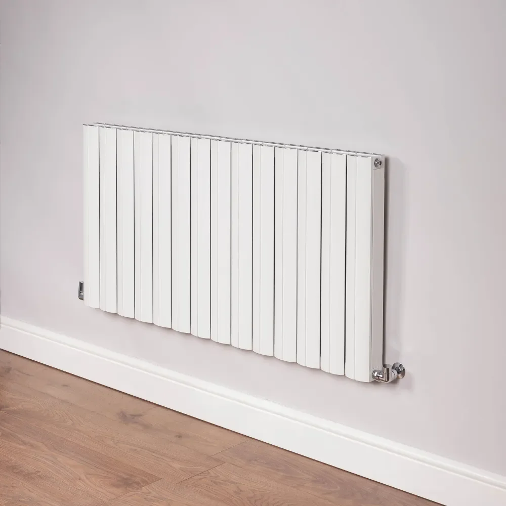 DQ Pica 600 x 420mm White Gloss Horizontal Radiator