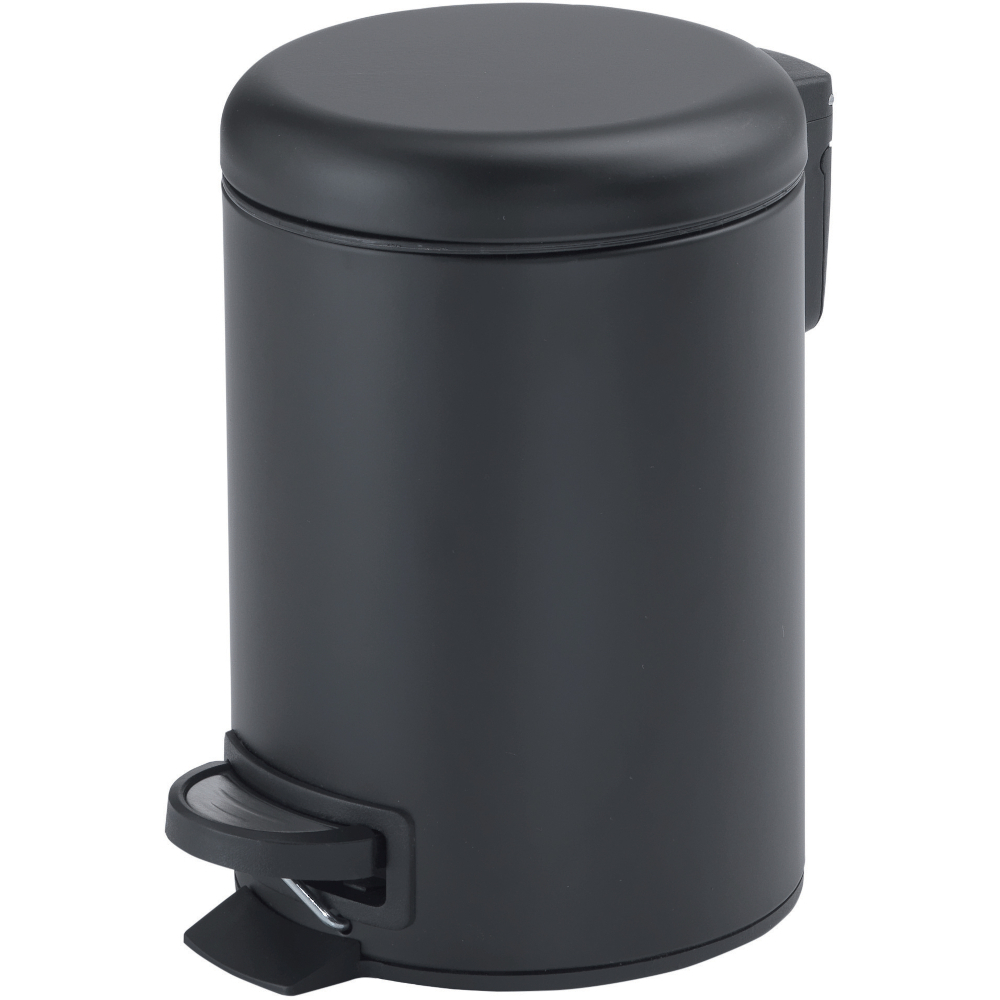 Origins Living Matt Black 5L Potty Pedal Bin