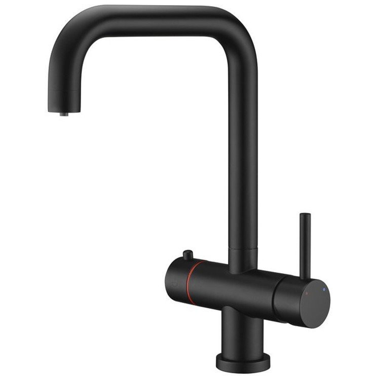 Prima+ Matt Black 3 in 1 Boiling Water Tap