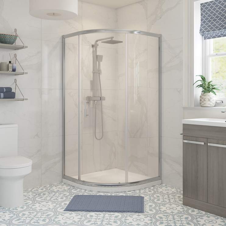 Prime 800mm 1 Door Quadrant Shower Enclosure