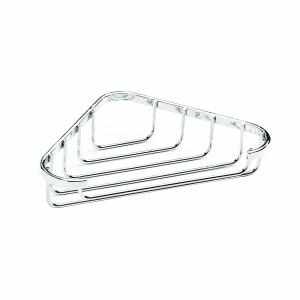 Croydex Rust Free Stainless Steel Corner Soap Basket 