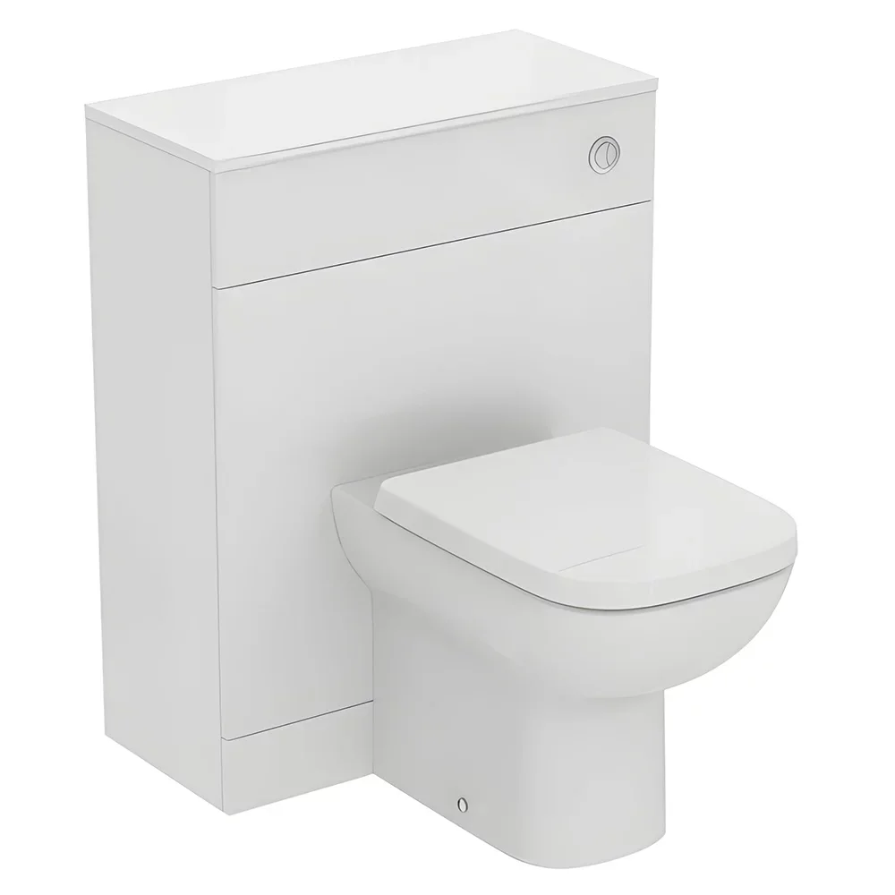Ideal Standard Eurovit+ 650mm Gloss White Toilet Unit with Adjustable Cistern