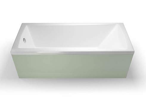 Sustain Reinforced Single Ended Square Bath - ClearGreen Bath - 1700 x 800mm