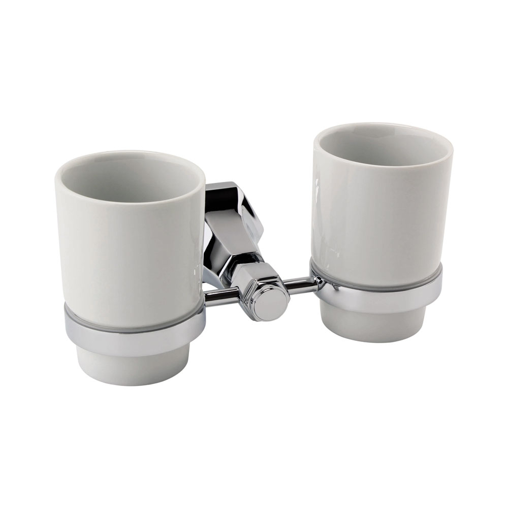 RAK Washington Double Tumbler Chrome