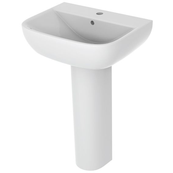 inabox 1TH Basin with Full Pedestal