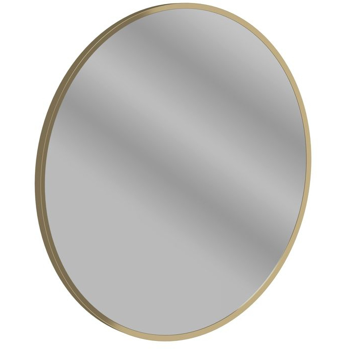 Kaiya 500 Brushed Bronze Round Mirror
