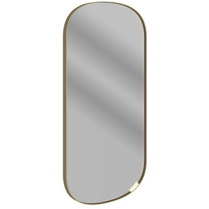 Kaiya 800 x 400 Brushed Bronze Oblong Mirror
