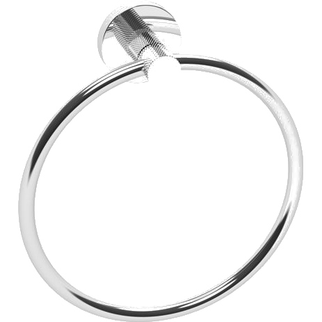 Abacot Chrome Towel Ring