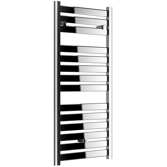 Abacot 500 x 1150mm Chrome Straight Ladder Radiator