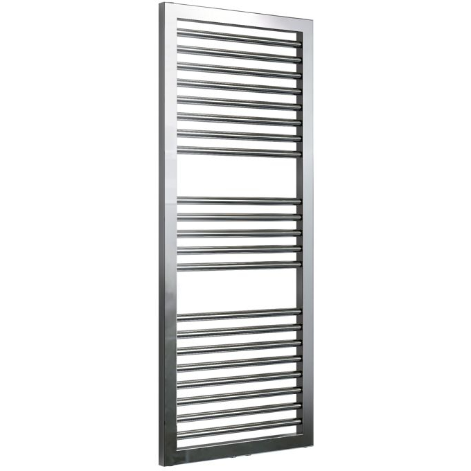 Herve 500 x 1228mm Chrome Square Ladder Radiator