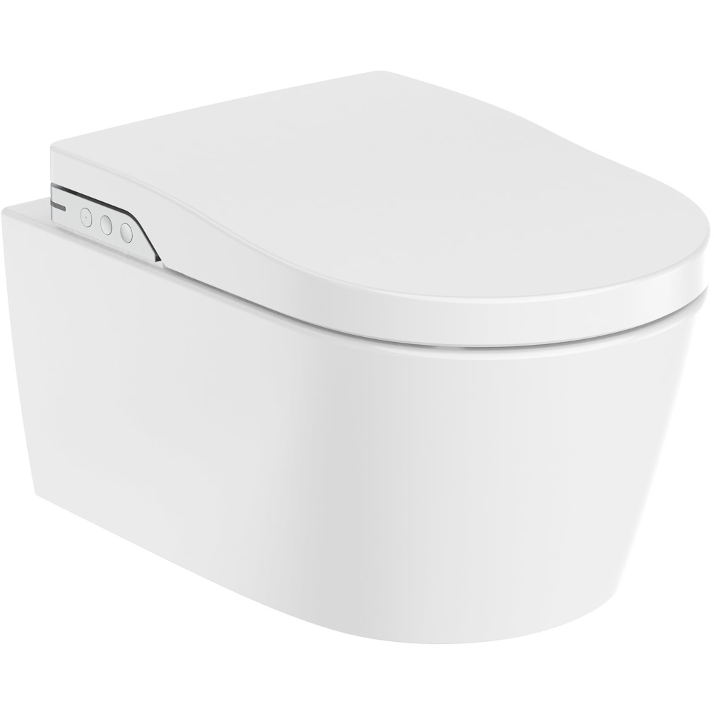 Roca Inspira In-Wash Wall Hung Smart Toilet with In-Tank Integrated Cistern