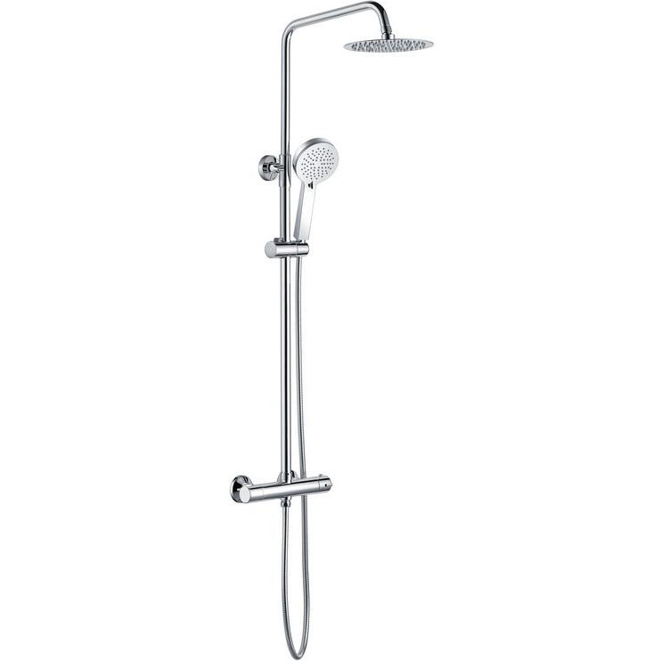 Venetian Thermostatic Bar Mixer with Riser & Overhead Kit