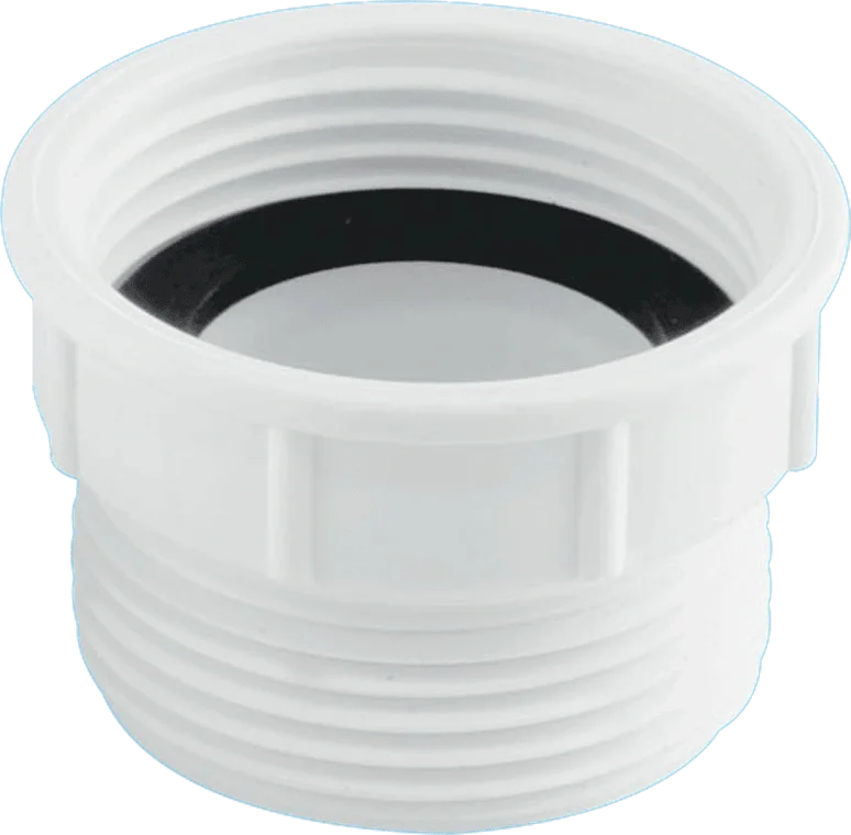 McAlpine Flush Spigot European to UK Waste Outlet Adaptor 1 1/4" - S12A-F