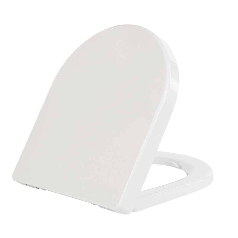 Lancia Spa Luxury Wrap Over Heavyweight Toilet Seat with Top Fix
