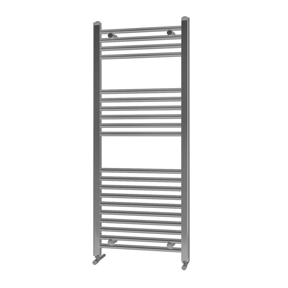 Lancia Strive 1200 x 600mm Chrome Towel Radiator