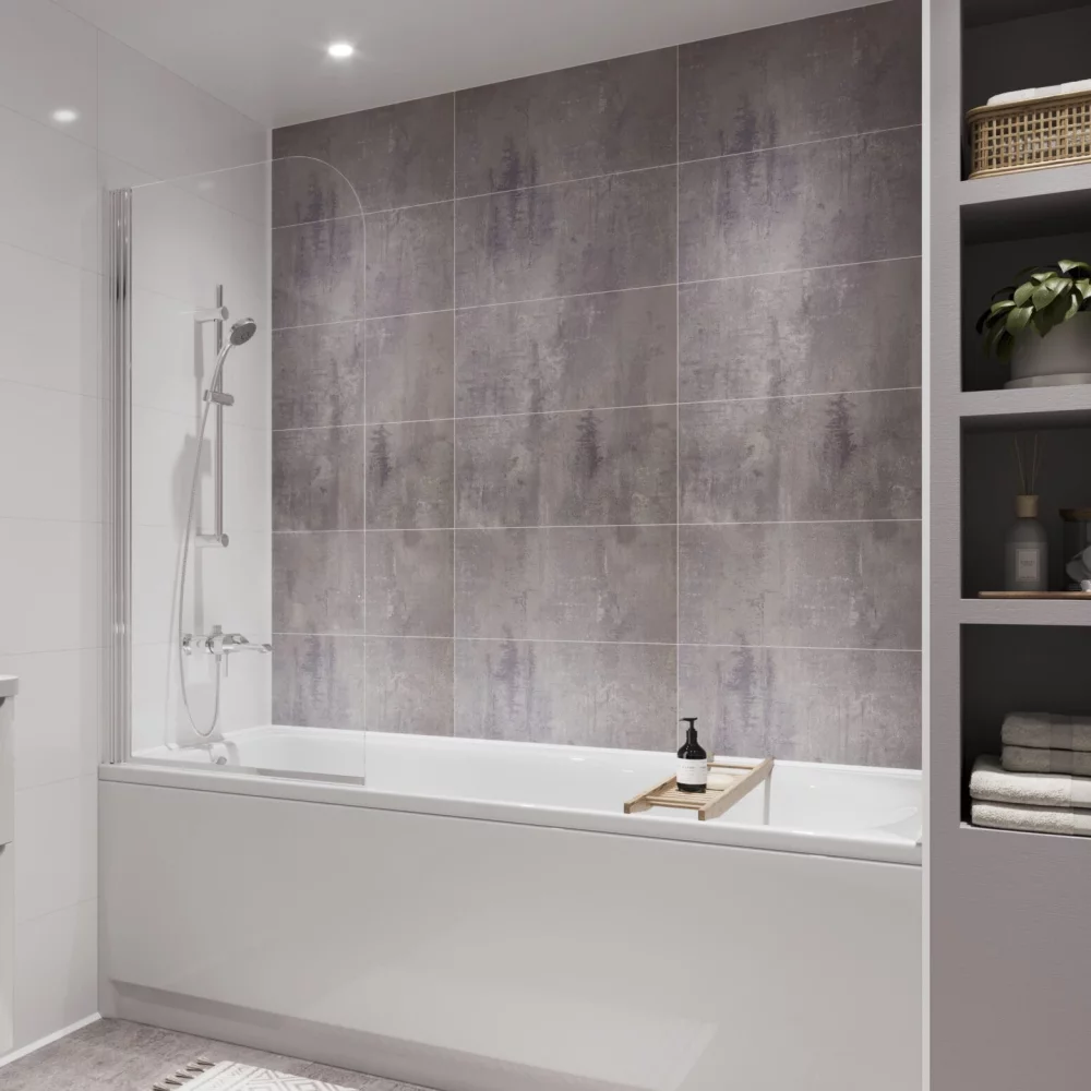 Cement Tile Showerwall Laminate Panels