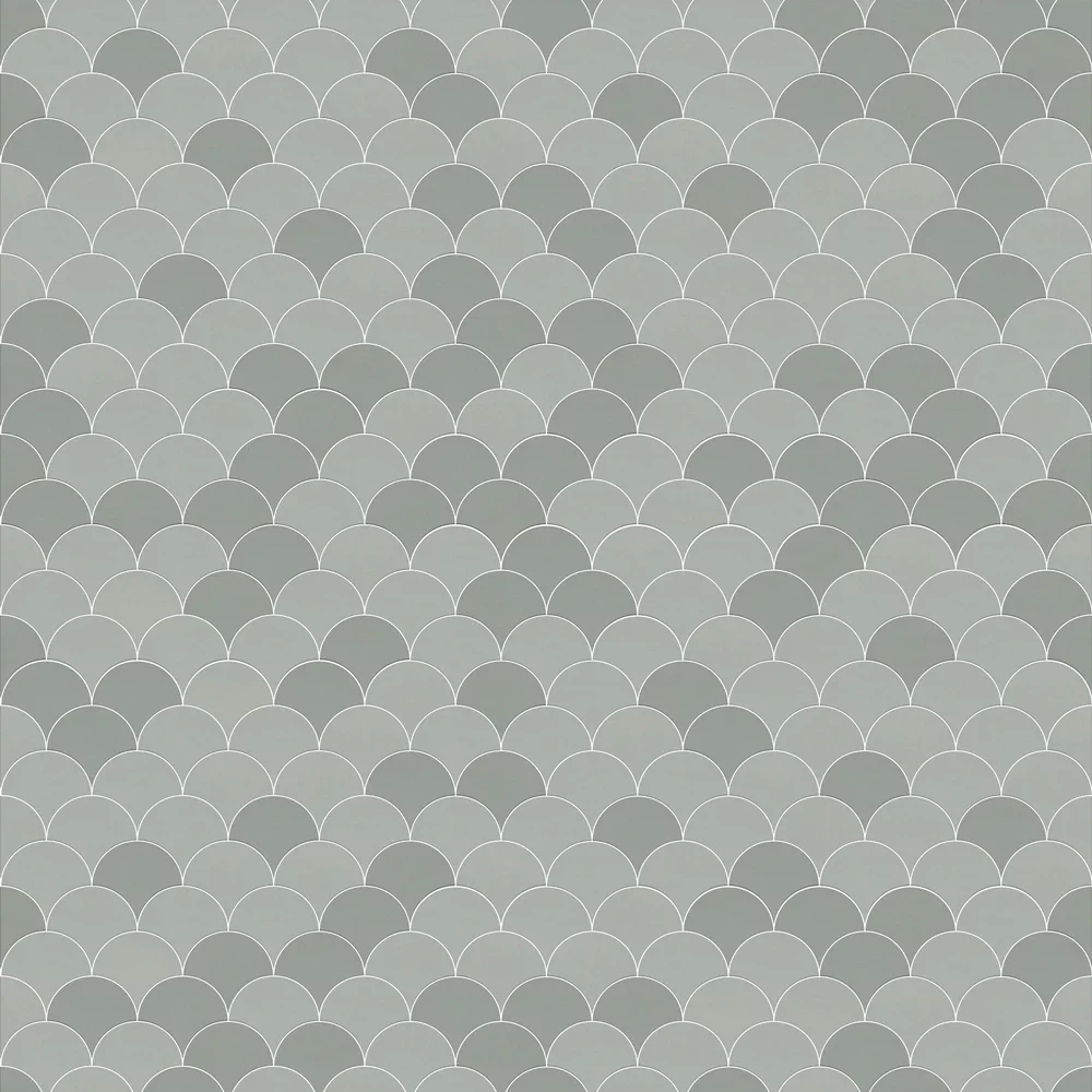 Kinewall Sage Scalloped Edge Shower Panel 1250 x 2500mm