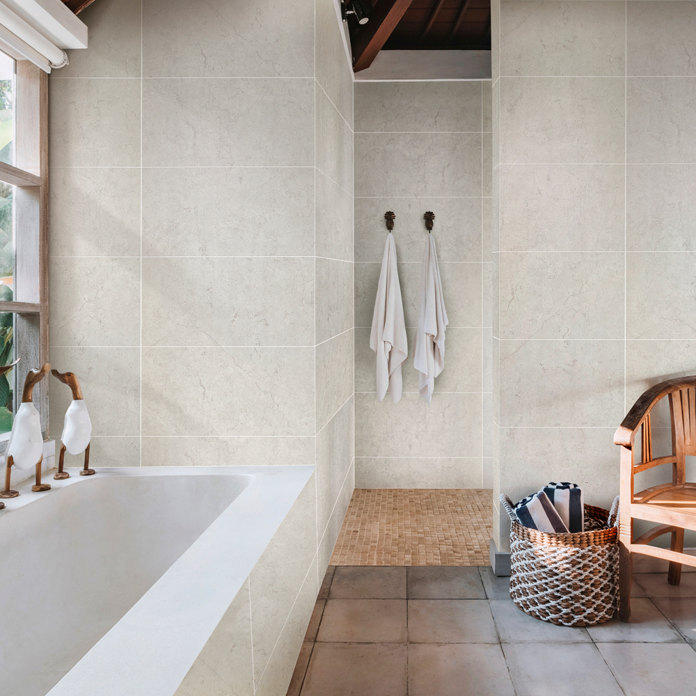 Perform Panel Tile Santorini Marble Twin Pack 600 x 2400mm