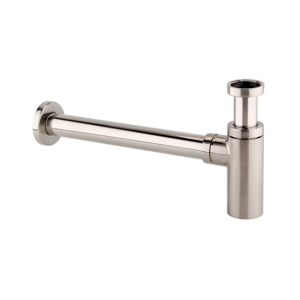Scudo Brushed Nickel Minimalist Bottle Trap