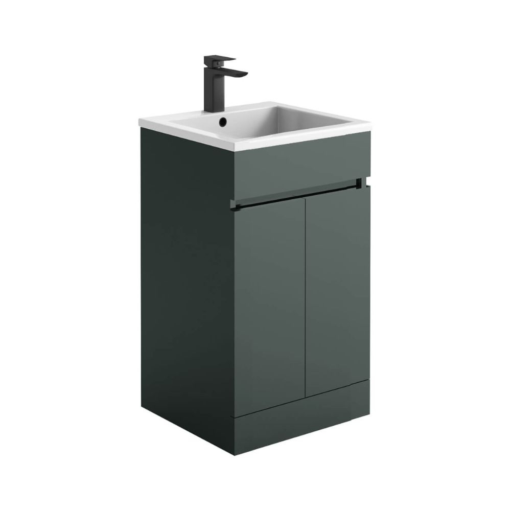 Scudo Empire 500 Matt Anthracite Square Vanity Unit