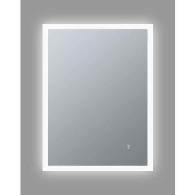 Semois 600 x 800mm Rectangle Edge-Lit LED Mirror