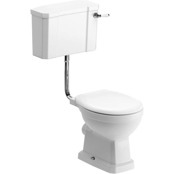 Shetland Low Level Toilet & Standard Soft Close Seat