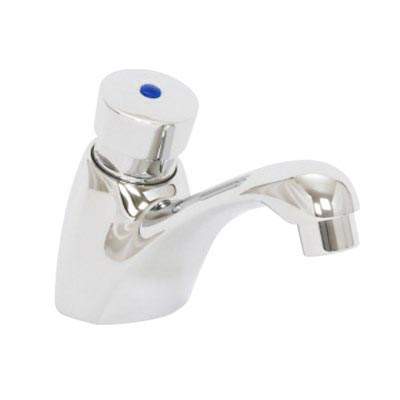 Skara Non-Concussive Push Button Basin Tap Single Hot & Cold Indices