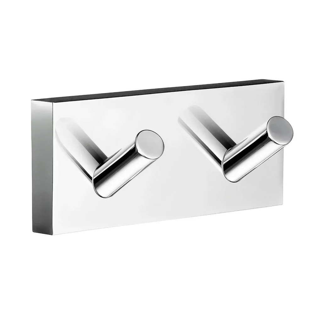 Smedbo House Chrome Double Towel Hook