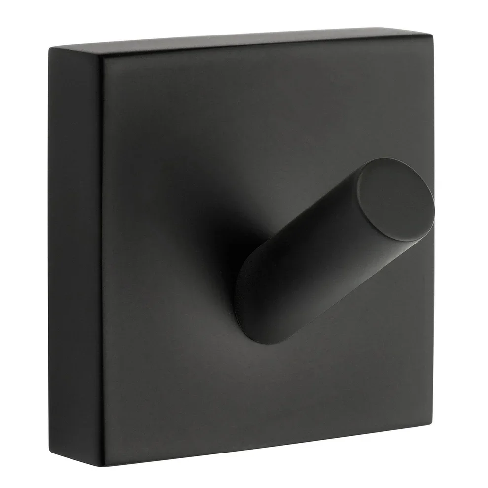 Smedbo House Matt Black Towel Hook