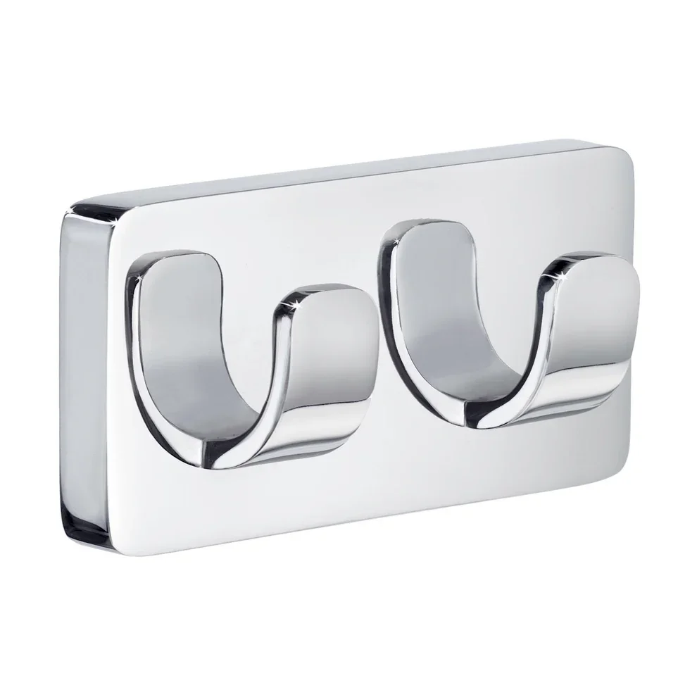 Smedbo Ice Chrome Double Towel Hook