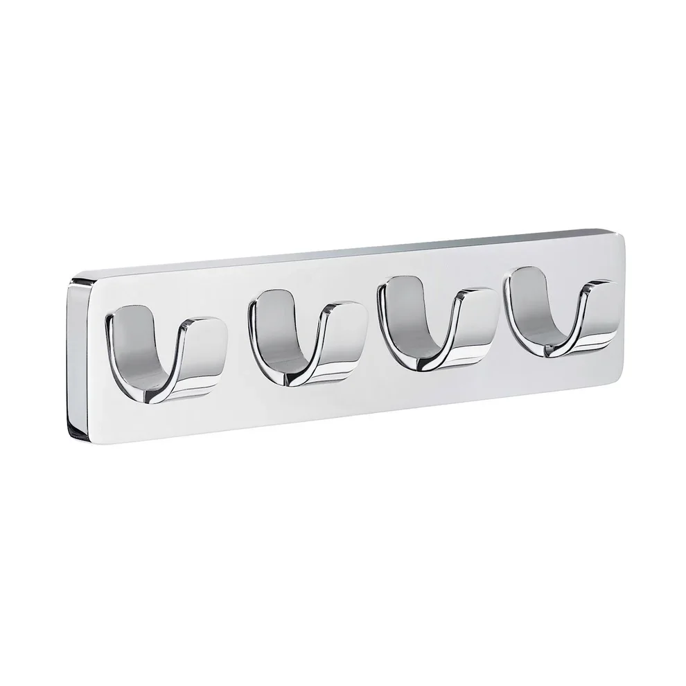 Smedbo Ice Chrome Quadruple Towel Hook
