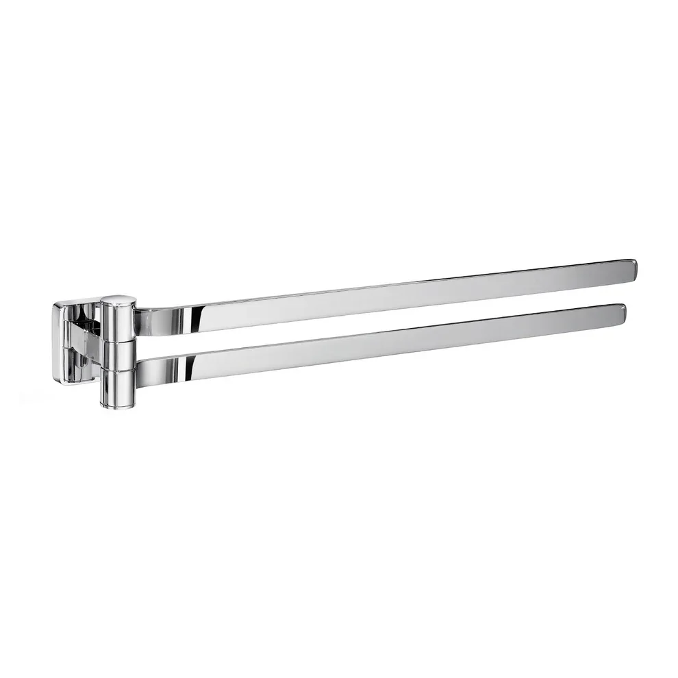 Smedbo Ice Chrome Swing Arm Towel Rail